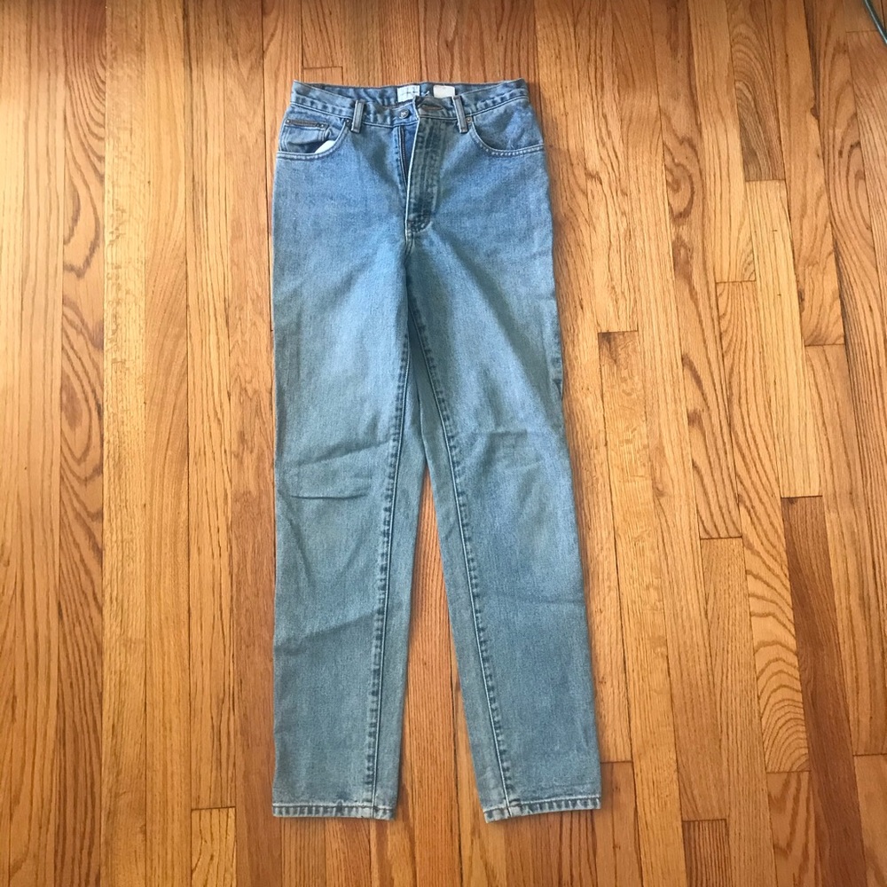Vintage Calvin Klein light waist high waist jeans